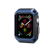 Anti-fall apple Watch 4 armor shell apple Watch 4 protective cover two-color thick sports case tide men and women