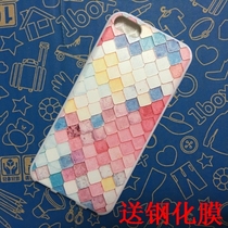 Apple ipod touch6 Protective case female touch6 protective cover silicone soft relief cartoon anti-drop back cover