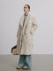 Legend Coat Stand-up Small Lake Sheep Fur One-piece Fur Coat Loose Long Coat Women's Winter New Wide Version