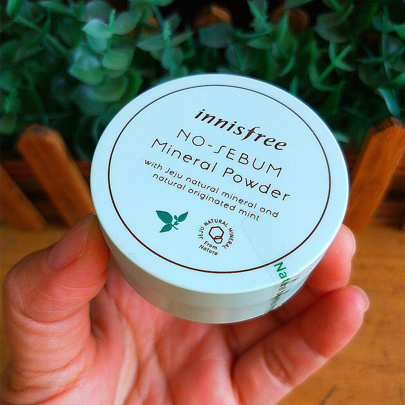 South Korea innisfreeInnisfree Mint Powder 5G Mineral Cosmetic Powder Carry with You