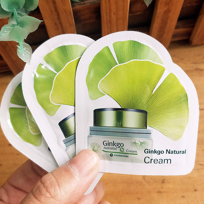 Korea Chanzhen Ginkgo Natural Nutrition Cream Trial Pack Moisturizing and refreshing, closing pores and removing yellowing, not greasy