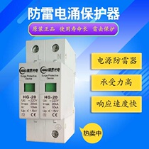 Surge protector Surge protector lightning protector arrester 2P220v household power supply lightning protection 20KA