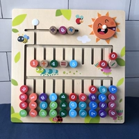 Игрушка Монтессори с рельсами, DIY, раннее развитие, концентрация внимания