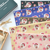 Pure Cotton Fabric Cartoon Field Garden Yellow Cotton Fabric Diy Handmade Clothing Printing And Dyeing Yarn kaaki and windy rabbit