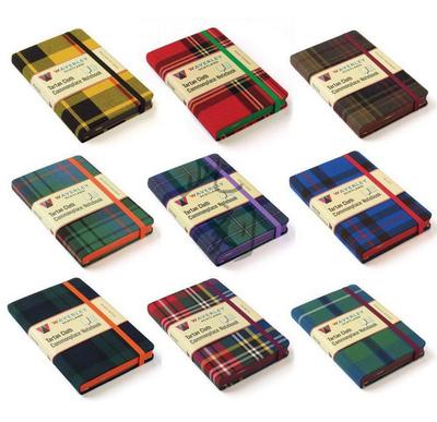 The Waverley notebook, a Scottish tartan fabric A6 daily journal, is the official choice of the British royal family