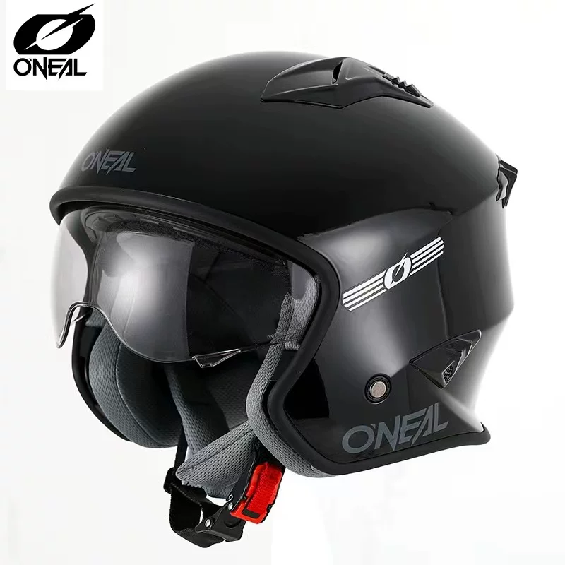 Шлем-каска O'NEAL Locomotive Hard Helmet Locomotive Export Полустепенной шлем с сменной линзой изменяемого цвета Доставочный шлем
