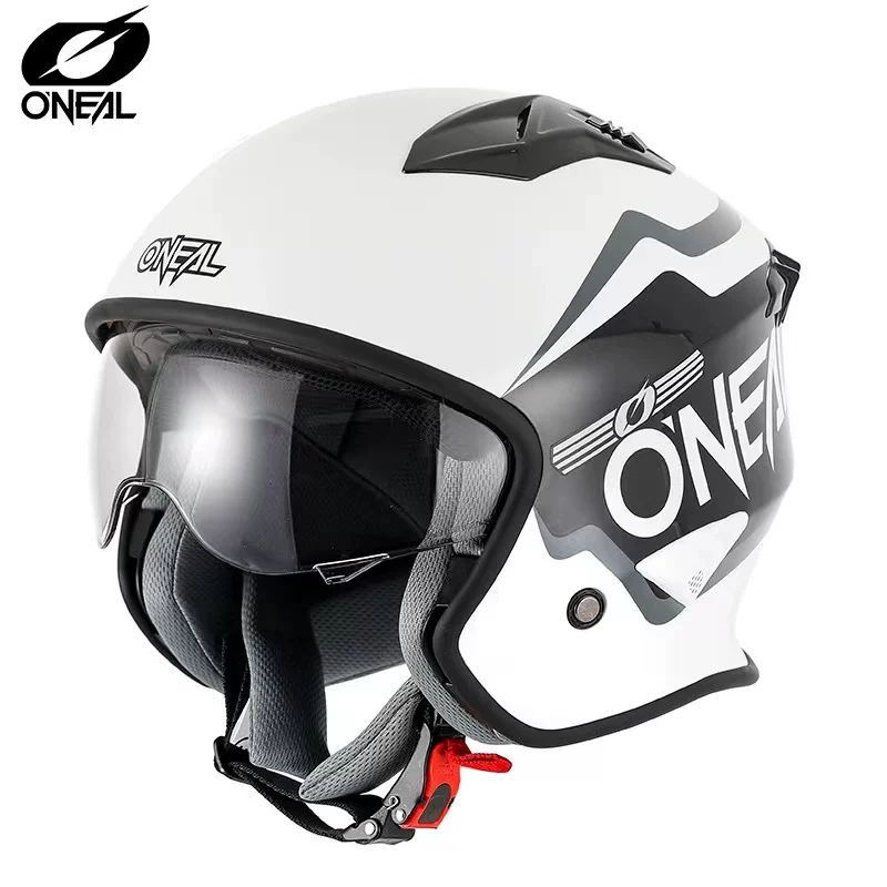 Шлем-каска O'NEAL Locomotive Hard Helmet Locomotive Export Полустепенной шлем с сменной линзой изменяемого цвета Доставочный шлем