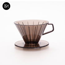 Japan KINTO resin filter cup Hand-brewed coffee drip filter filter funnel v60 cone