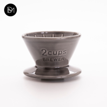 Japan KINTO hand-brewed coffee filter cup V60 household conical ceramic drip filter coffee cup funnel