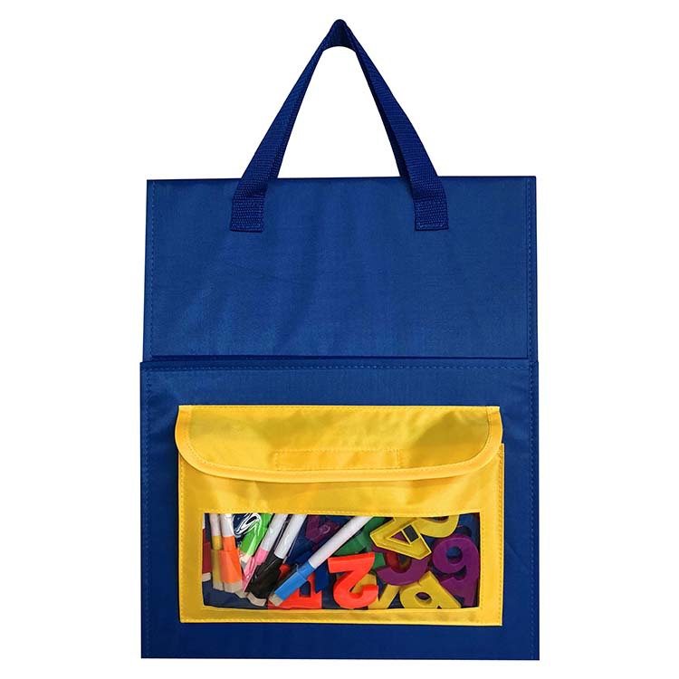 Children's Puzzle Learning Tripod Style Double Sided Desktop Pocket Elementary School Students Can Write Erasable Magnetic Whiteboard Stationery Bag