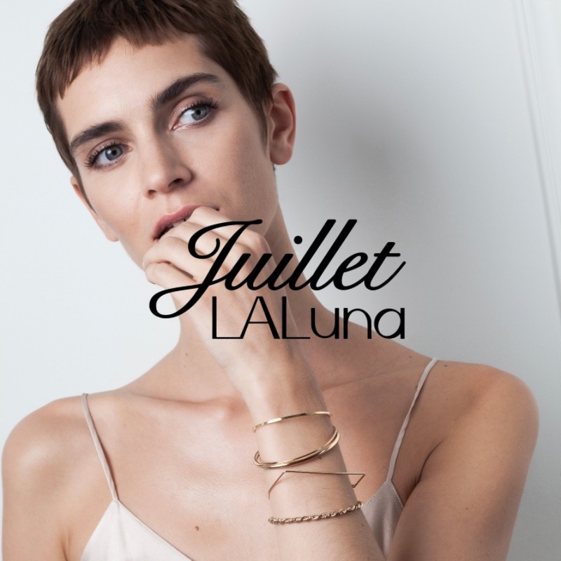 JuilletLaluna法式手工定制的LOGO