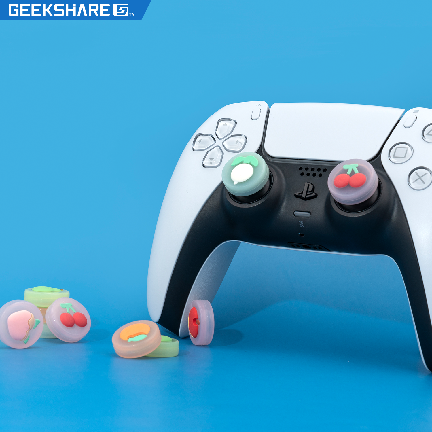 Extremely want PS4PS5 handle rocking lever cap NSPro xboxone hori handle silicone keycap protective sleeve accessories