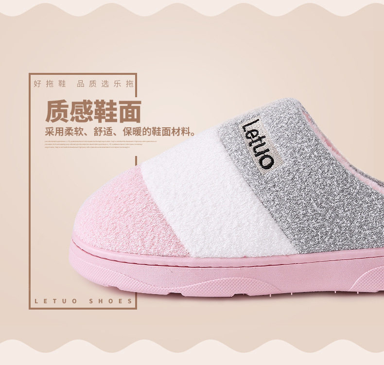 Pantoufles enfants en suède pour hiver - semelle EVA - Ref 1008201 Image 12