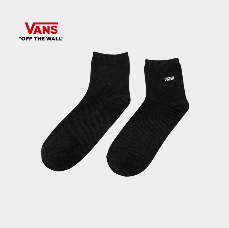 Vans Genuine Unisex Solid Color Printed Mid-Calf Pure Cotton Sports Comfortable Fit Thin Socks, One Pair Vans Genuine Unisex Solid Color Printed Mid-Calf Pure Cotton Sports Comfortable Fit Thin Socks, One Pair