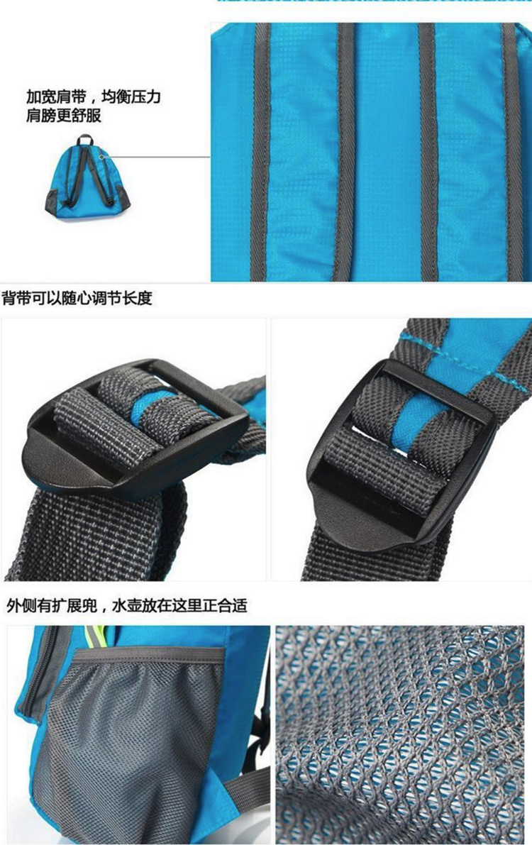 Túi da siêu nhẹ có thể gập lại túi du lịch ba lô ngoài trời ba lô leo núi túi xách tay nhẹ và nam ba lô không thấm nước balo puma