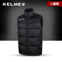 KELME Kalmei mùa thu và mùa đông cotton vest nam dày giả xuống vest trẻ em đào tạo áo ấm thể thao mùa đông áo ba lỗ nam the thao