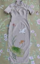 Xia new style open to the college entrance examination cheongsam daily cheongsam dress all the way