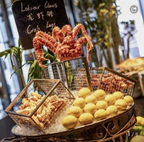 Buffet at Kaifei Hall of Grand Hyatt Guangzhou