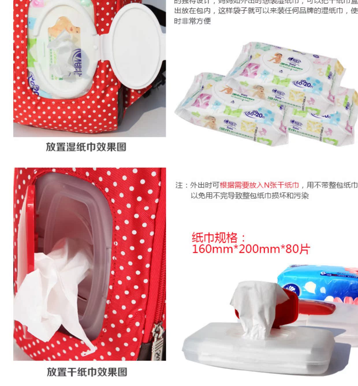 Skinly Si Kailin Đa chức năng Ba lô đơn Vai lớn Công suất lớn Túi mẹ Xác ướp Gói mất giải phóng mặt bằng túi mẹ và bé bền đẹp