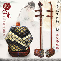 Snake wood Erhu High-end Erhu musical instrument Professional performance Erhu large volume examination grade Huqin factory direct sales