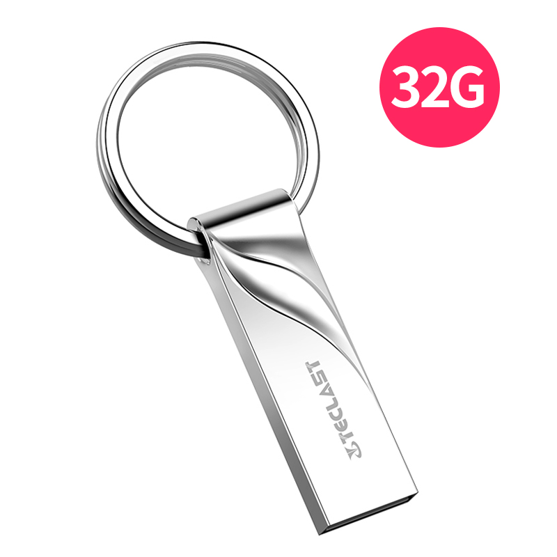 Taipower U disk 32g high-speed custom lettering USB flash drive personality metal student encrypted music 32g flash drive