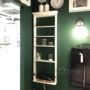 IKEA Hannes Kệ treo tường phòng tắm (42x118cm trắng / nâu sẫm) Mua trong nước - Kệ kệ hồ sơ