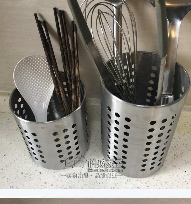 Phí mua miễn phí Bộ đồ ăn nhà bếp giá treo đồ dùng nhà bếp 12x13,5cm12x18cm thép không gỉ trong nước IKEA - Đồ ăn tối đĩa sứ trắng