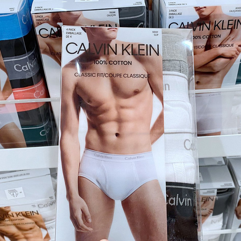 Ck Calvin Klein American Men's Classic Breathable Pure Cotton Simple Briefs 4 Pairs Nb4000 Ck Calvin Klein American Men's Classic Breathable Pure Cotton Simple Briefs 4 Pairs Nb4000
