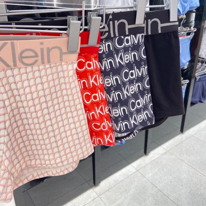 Open 24/7! Ck Men's Lightweight, Smooth, All-Over Jacquard Print Low-Rise Anti-Chafing Boxer Briefs Nb4512