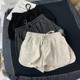 Summer new loose thin hot pants female Korean version of all-match cotton casual home sports yoga shorts wide-leg pants
