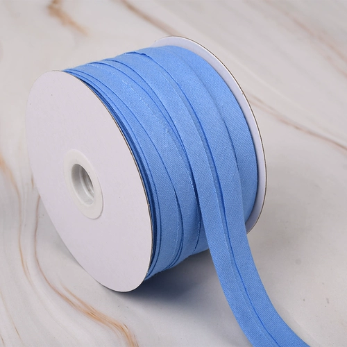 Синяя хлопковая лента, одеяло, DIY, 2 см, постельные принадлежности