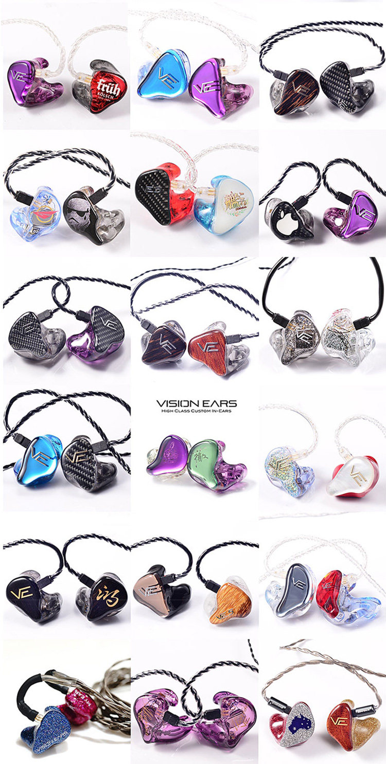 Проводные HiFi наушники 实体试听德国vision ears 5/ve5个人定制hifi入耳式耳机/耳塞国行 OTHER