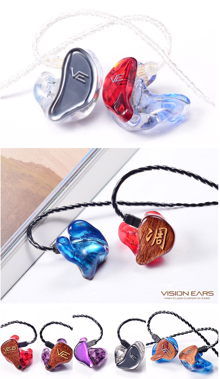 Проводные HiFi наушники 实体试听德国vision ears 5/ve5个人定制hifi入耳式耳机/耳塞国行 OTHER