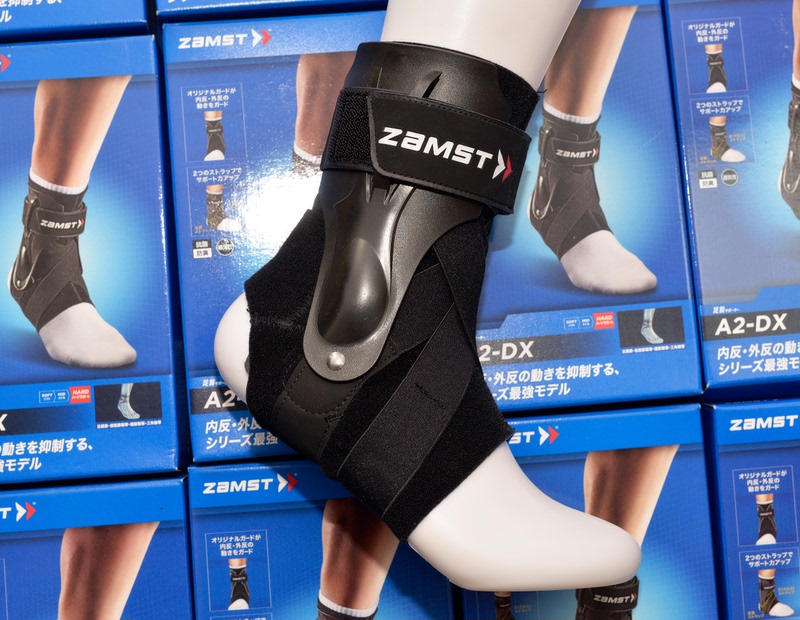 In-Stock Genuine Japanese Zamst A2-Dx Sports Ankle Brace, Same Model as Curry's Mvp, Professional Volleyball and Basketball Protective Gear