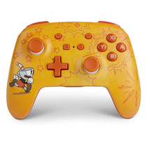 POWERA switch NS pro cup head cuphead limited color back key mapping wireless gamepad