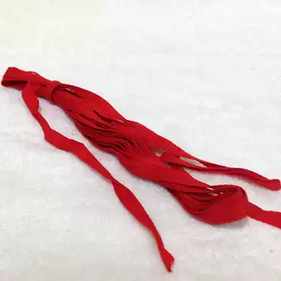 Southern Fujian wedding wedding wedding supplies red flat belt red rope woven belt bag is tied rope red cloth rope folk custom