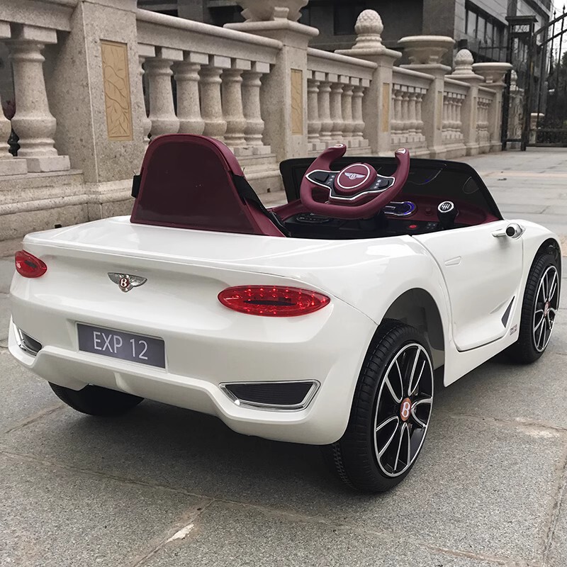 Bentley Luxury Children's Electric Car, Officially Licensed, Four-Wheel Drive, Hydraulic Doors, Remote Control, Four-Wheel Vehicle That Can Seat a Child
