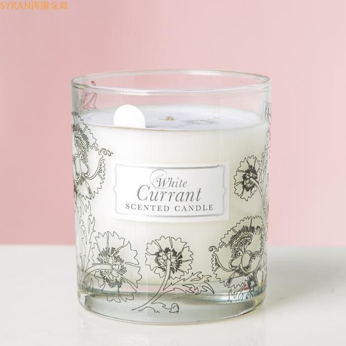 Original dress British import Illuminens white vinegar Chestnut Scented Glass Canned scented candle Home Fragrance