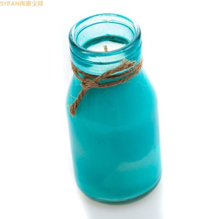 New Zealand imports Illumina milk bottle natural non-toxic soy wax scented candle combustible 25 hours