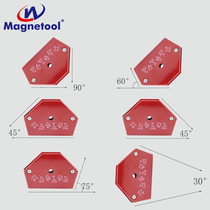 Hexagonal welder Welding positioner Magnetic welding positioning angle ruler Multi-angle bevel connection electric welder