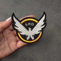 All over the territory blocking the game perimeter 3M reflective magic sticker chapter SHD luminous arm badge Chest Badge Personality Backpack Sticker Badge