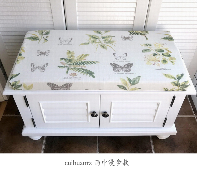 Tùy chỉnh giày Mat Đệm Giày Stool Mat hiên đệm thẻ ghế đệm ghế băng có thể tháo rời và có thể giặt - Ghế đệm / đệm Sofa mẫu đệm ghế