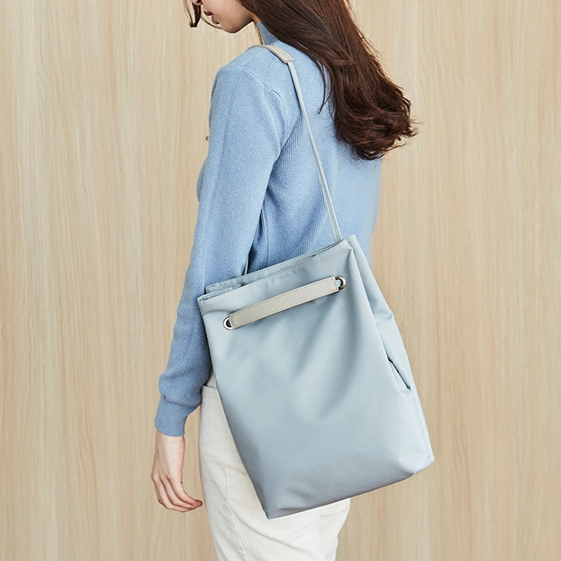 Korean Thinkso Leisure Simple Temperance Dual-Use Single Shoulder Bag Fashion Large Capacity Pure Handbag Woman