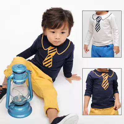 Rainbow Bus Korean Boy Baby Spring & Autumn Wear Tee Long Sleeve T-shirt base shirt (90-150)2 Clearance