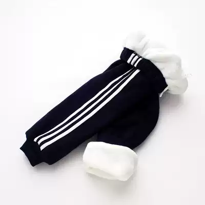RainbowBus boys and girls wear trousers sports students winter cotton pants school uniform thick double pants