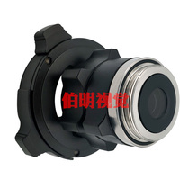 C- Port endoscope zoom optical bayonet buckle adapter stainless steel wear-resistant f15-25mm