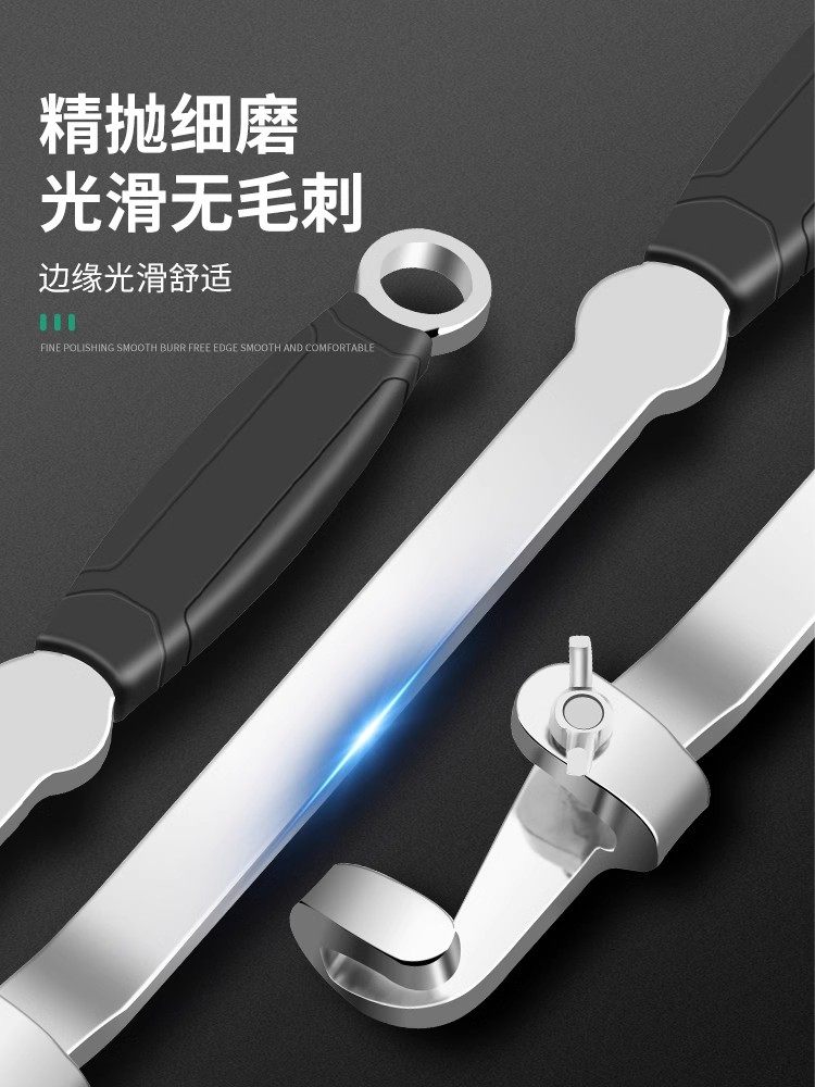 Baolian Wrench Extension Rod Power Booster Auto Repair Auxiliary Torque Wrench Screw Hard-To-Tighten Auxiliary Tool