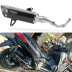Xe máy Yamaha XMAX300 thép không gỉ toàn phần đuôi hàng Yamaha sửa đổi ống xả tay ga - Ống xả xe máy pô xe tay ga Ống xả xe máy
