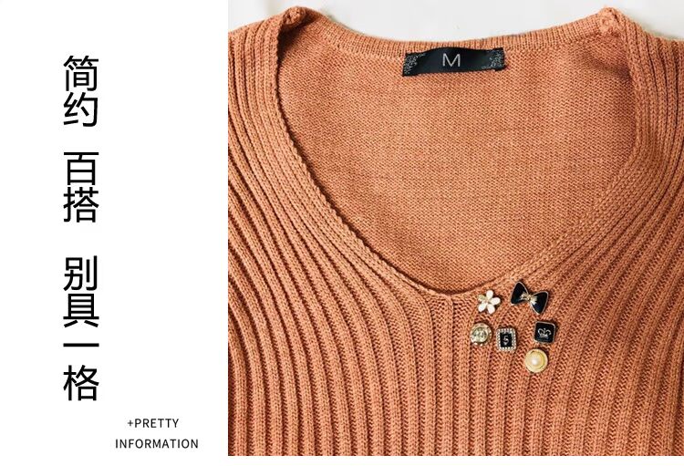 Hàn Quốc nhang nhỏ ngăn gió trâm cài áo len cổ lọ mini pin khóa kim tóc quần áo lắp ráp trang sức nữ - Trâm cài cài áo vest
