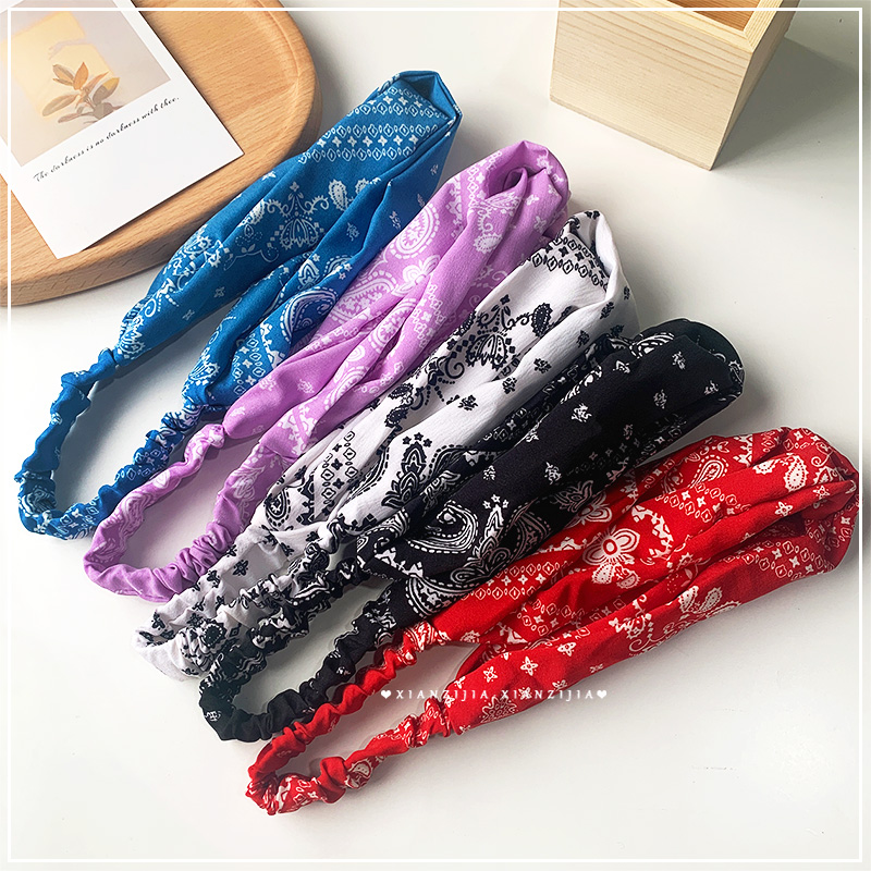 All-match Starting Hoop Cute Headband Simple Tie Hairpin Bundle Headdress Wholesale display picture 1